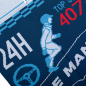 Preview: Socken im Design "24h von Le Mans" - Blau